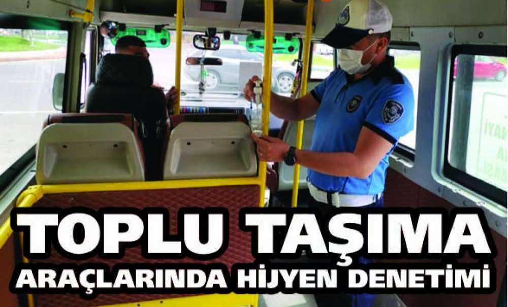 Toplu Taşıma Araçlarında Hijyen Denetimi