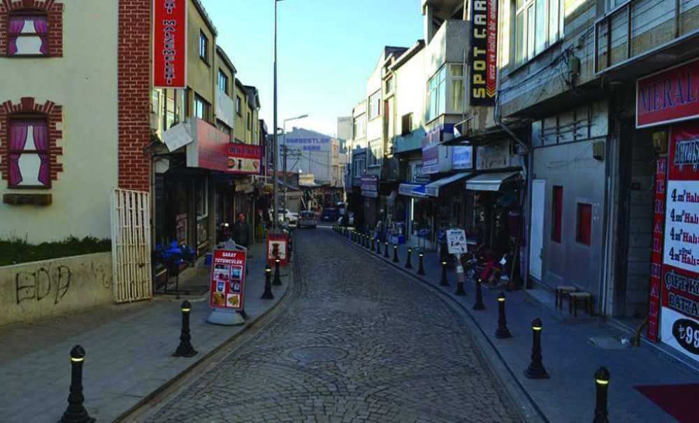 Saray Caddesi'nde Beklenen Çalışma Başladı