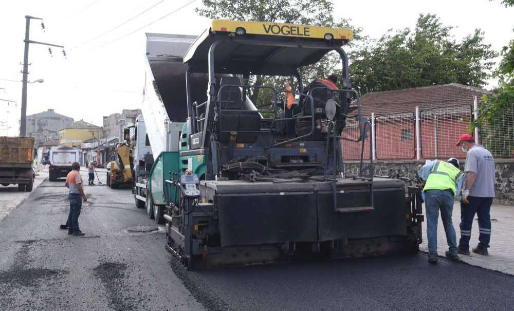 Tekirdağ Caddesi'ndeki Yol Ve Asfalt Çalışmaları Tamamlandı