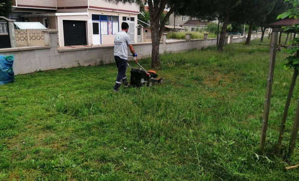 Ergene'de Parklar Güzelleştiriliyor
