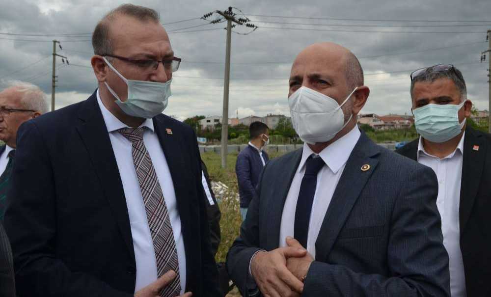 Chp Genel Başkan Yardımcısı Ali Öztunç Ergene Nehri Kenarından Seslendi: “Türkiye'de Çevre Katliamı Yaşanıyor”