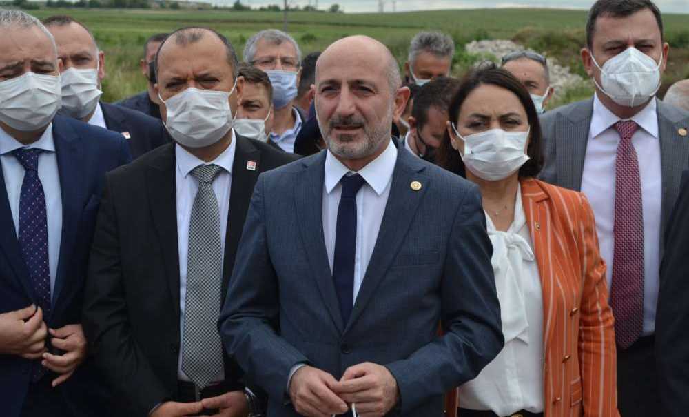 Chp Genel Başkan Yardımcısı Ali Öztunç Ergene Nehri Kenarından Seslendi: “Türkiye'de Çevre Katliamı Yaşanıyor”