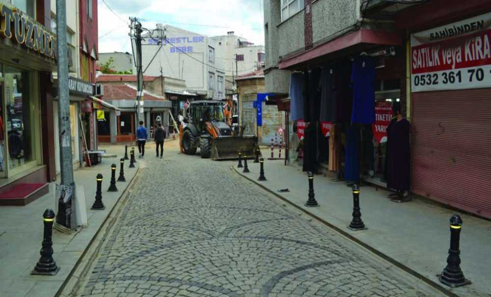 Saray Caddesi Yenileniyor