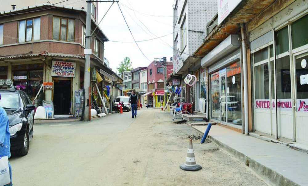 Saray Caddesi Yenileniyor