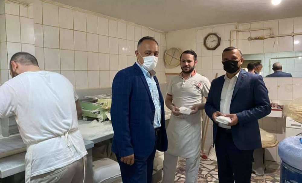 Mustafa Keskin Esnafı Ziyaret Etti