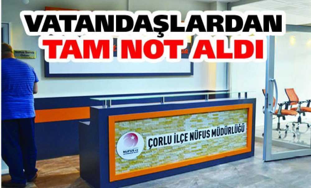 Nüfus Müdürlüğü'nün Yeni Görüntüsü Vatandaşlardan Tam Not Aldı