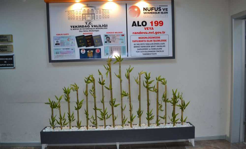 Nüfus Müdürlüğü'nün Yeni Görüntüsü Vatandaşlardan Tam Not Aldı