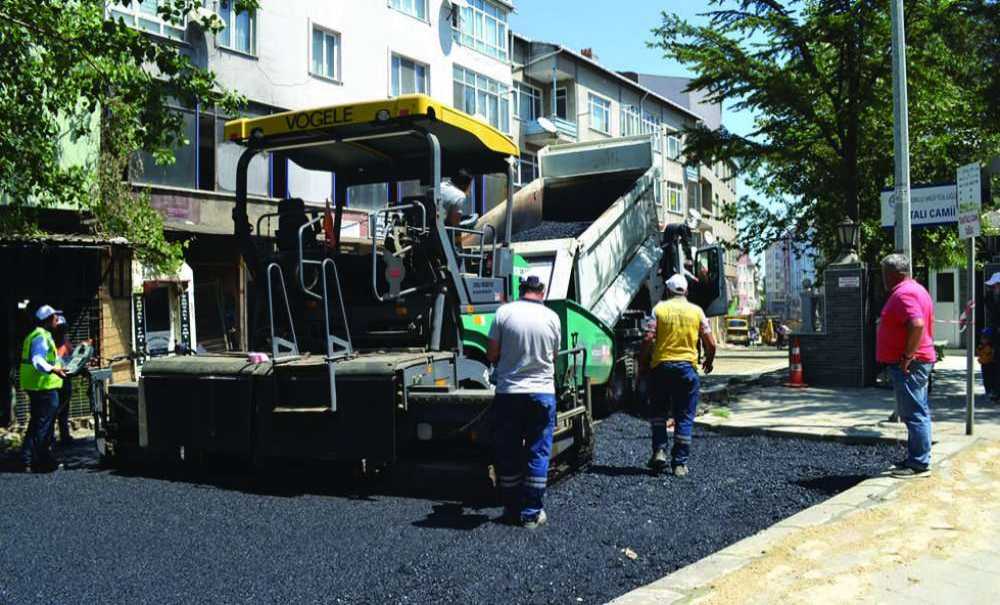 Aylar Sonra Asfaltı Atılmaya Başladı