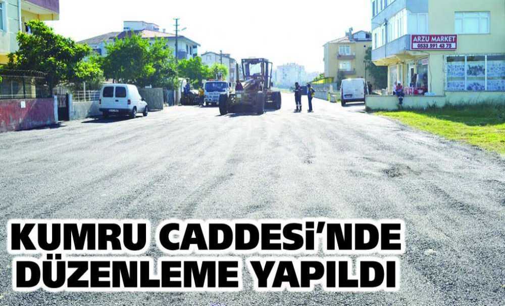 Kumru Caddesi'nde Düzenleme Yapıldı