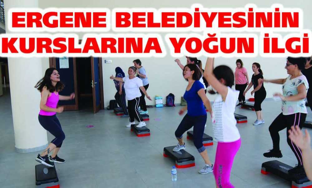 Ergene Belediyesinin Kurslarına Yoğun İlgi