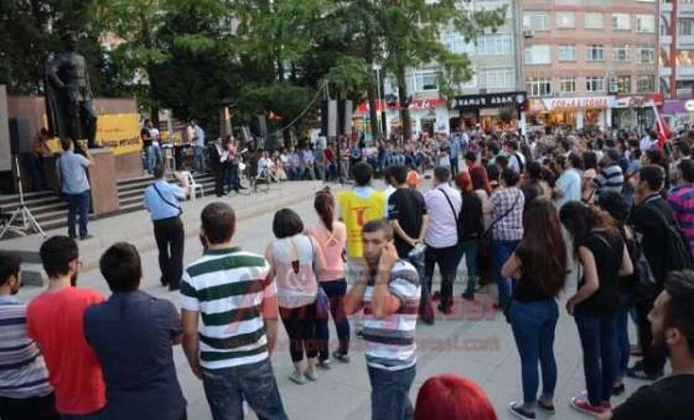 Çorlu'da Madımak Eylemi