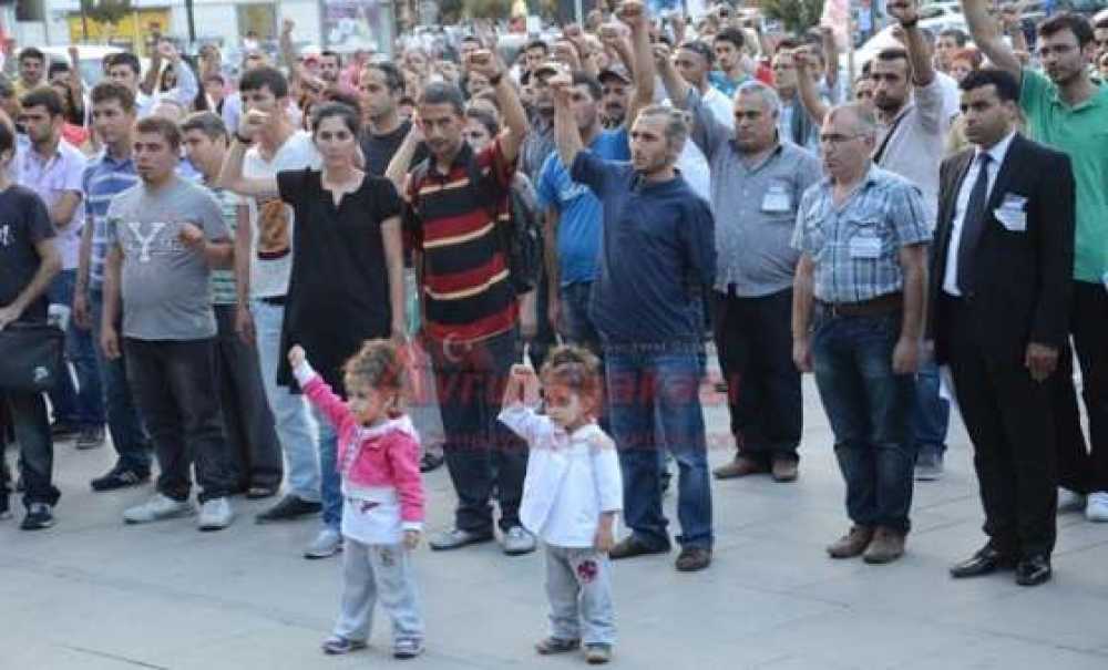 Çorlu'da Madımak Eylemi