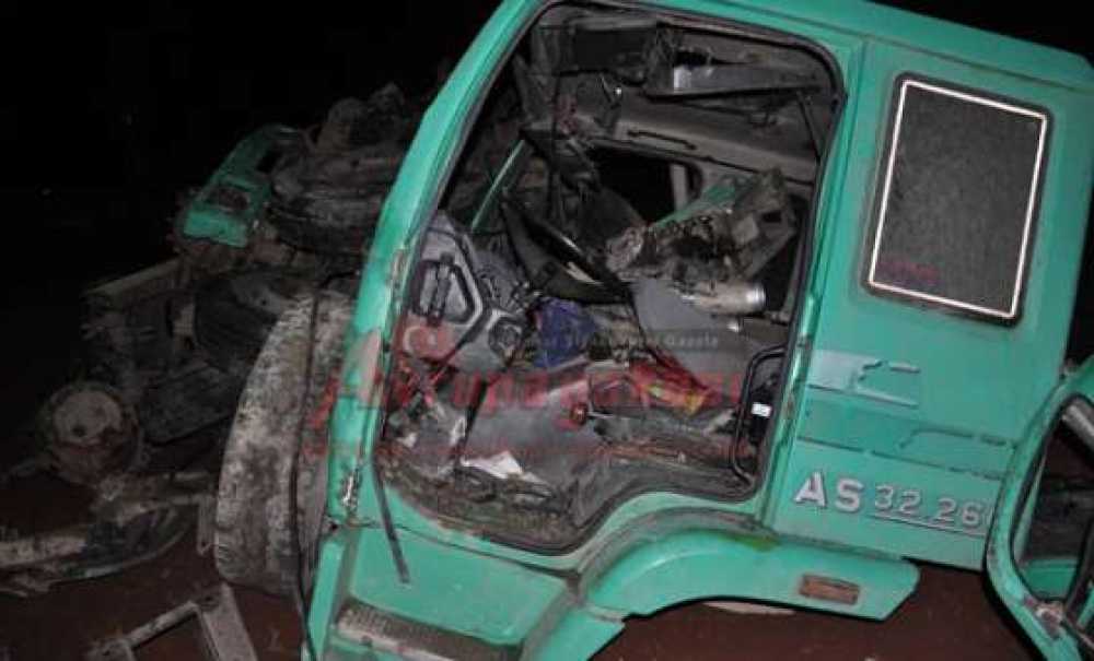 Çorlu`dan Çalınan Kamyon Parçalanmış Olarak Bulundu