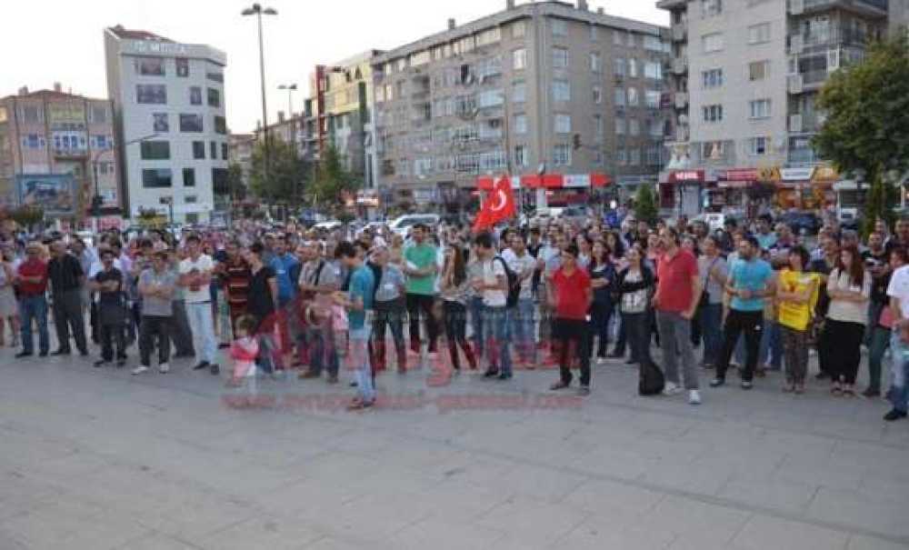 Çorlu'da Madımak Eylemi