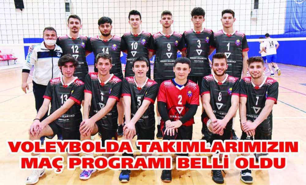 Voleybolda Takımlarımızın Maç Programı Belli Oldu