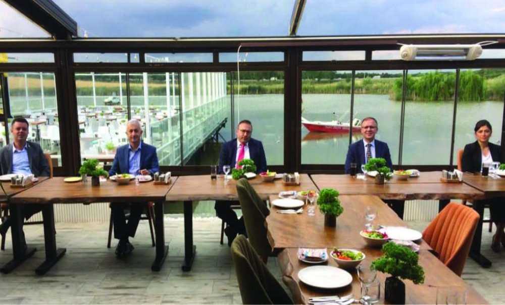 Başsavcı Yiğiter'in Onuruna Yemek Düzenlendi