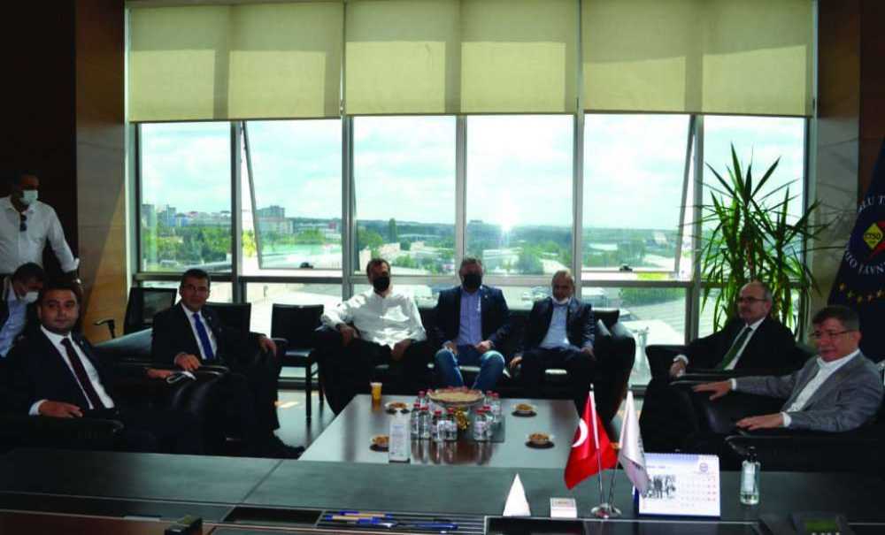 Ahmet Davutoğlu Çorlu'ya Geldi