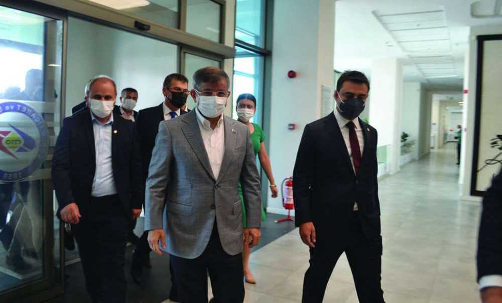 Ahmet Davutoğlu Çorlu'ya Geldi