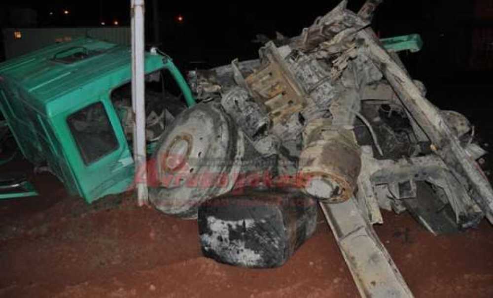 Çorlu`dan Çalınan Kamyon Parçalanmış Olarak Bulundu