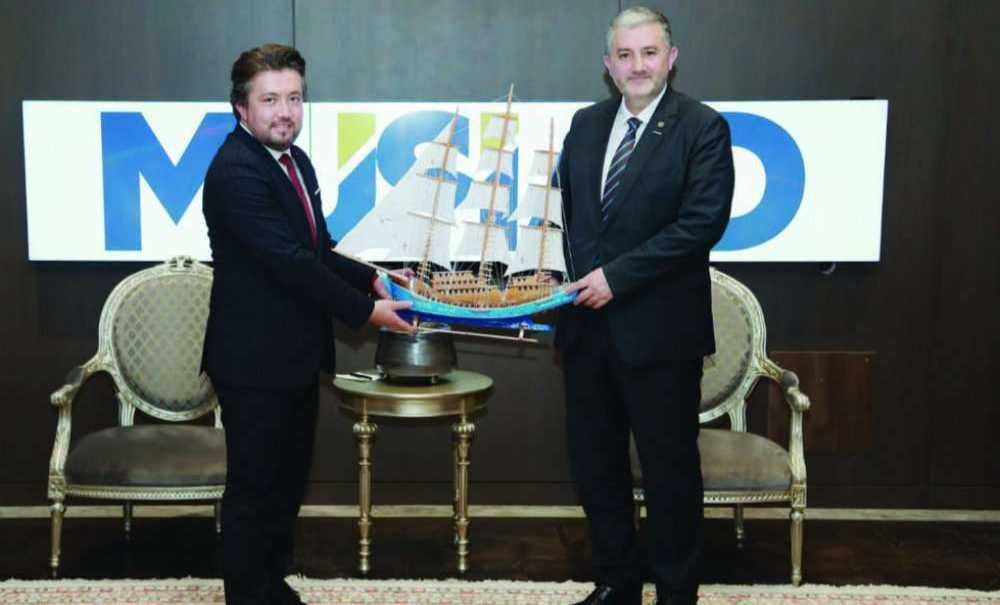 Müsiad Tekirdağ, Genel Başkan Abdurrahman Kaan'ı Ziyaret Etti