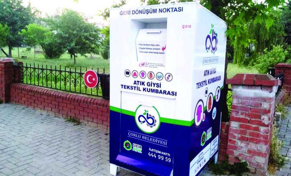‘Tekstil Atık Kumbaraları' Kentimizin Dört Bir Yanında