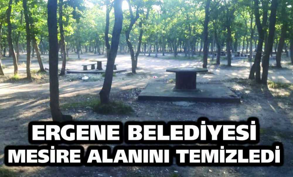 Ergene Belediyesi Mesire Alanını Temizledi