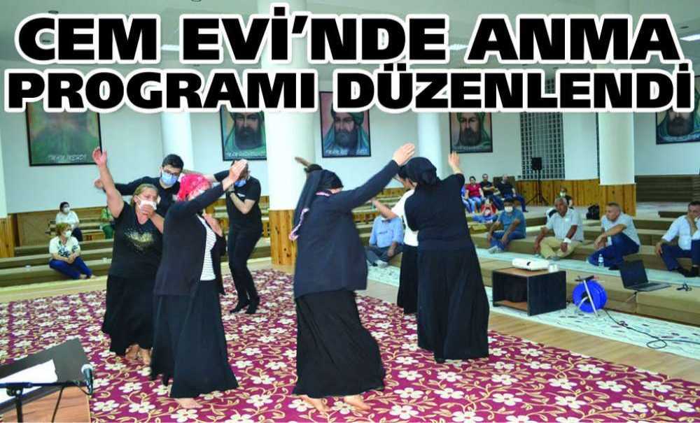 Cem Evi'nde Anma Programı Düzenlendi