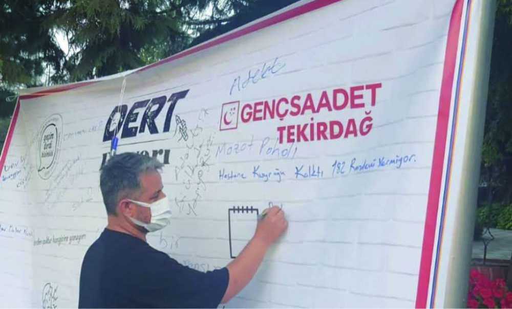 Dert Duvarı Büyük İlgi Gördü