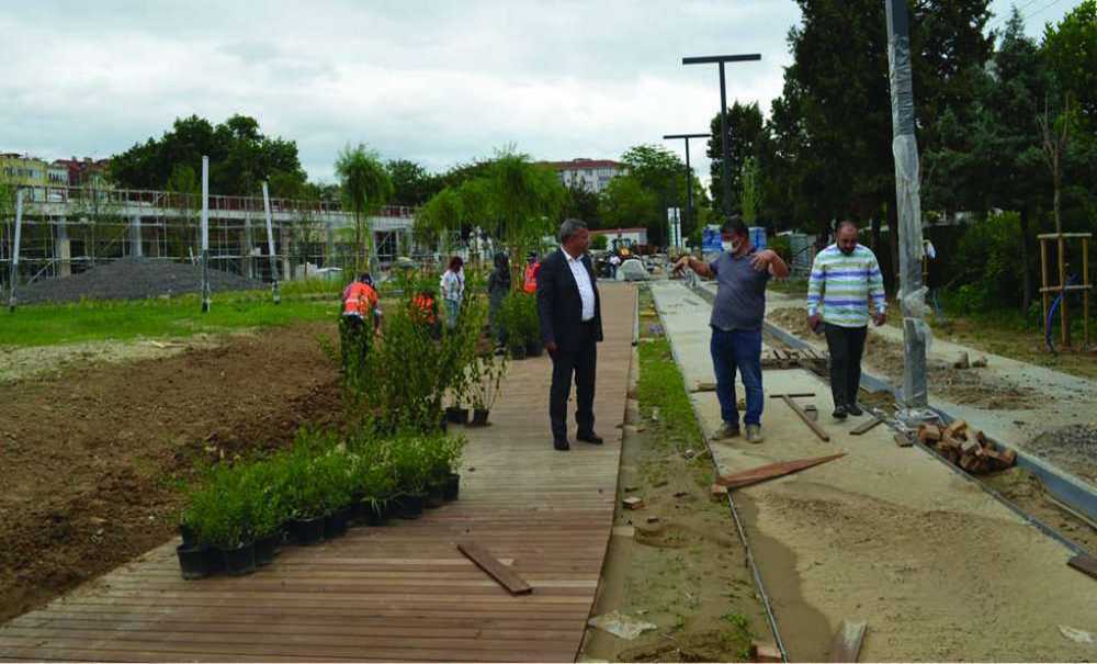 Millet Bahçesi'nde Hummalı Çalışma Sürüyor