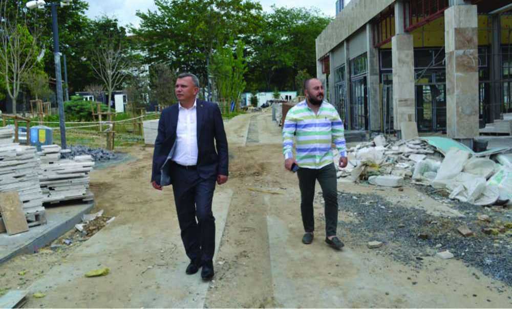 Millet Bahçesi'nde Hummalı Çalışma Sürüyor