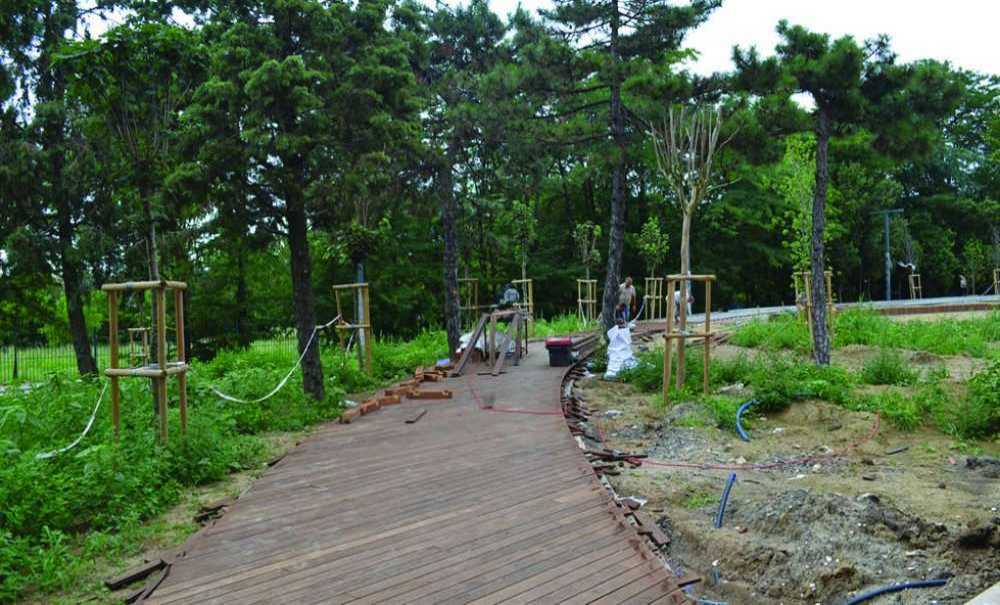 Millet Bahçesi'nde Hummalı Çalışma Sürüyor