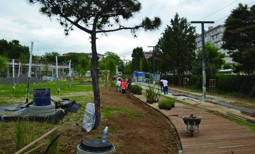 Millet Bahçesi'nde Hummalı Çalışma Sürüyor