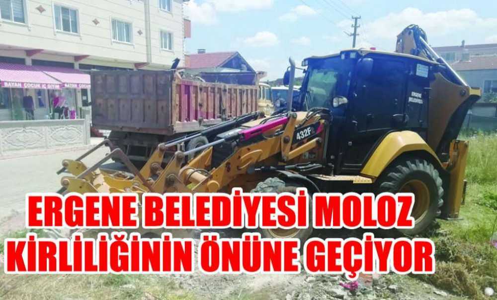 Ergene Belediyesi Moloz Kirliliğinin Önüne Geçiyor