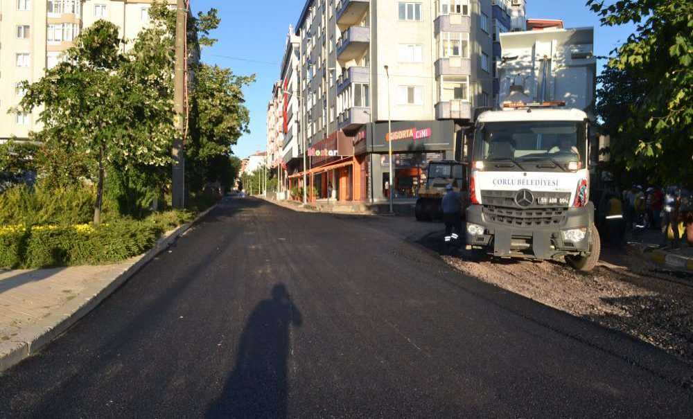 Tütün Ve Şair Fuzuli Sokağın Asfaltı Atıldı