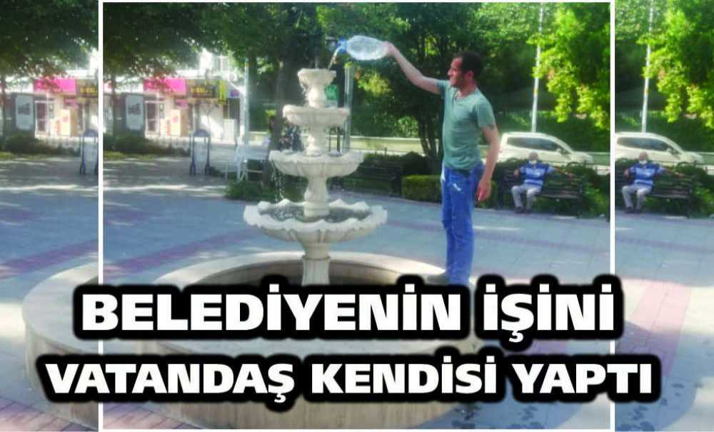 Belediyenin İşini Vatandaş Kendisi Yaptı