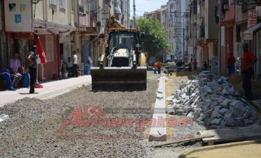 Ara Sokaklara Parke Taşı