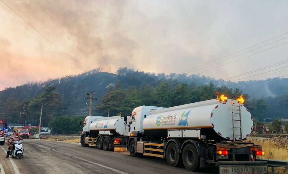 Büyükşehir, Çorlu Ve Ergene Belediyeleri Yardıma Koştu