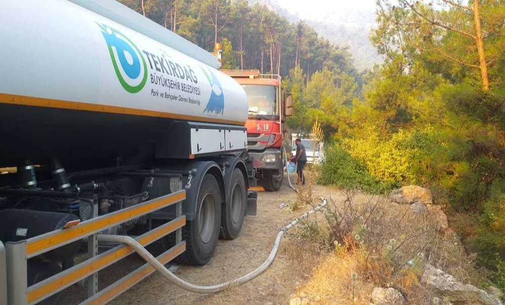 Büyükşehir, Çorlu Ve Ergene Belediyeleri Yardıma Koştu