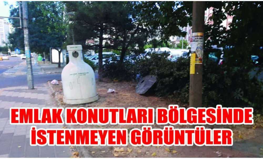 Emlak Konutları Bölgesinde İstenmeyen Görüntüler
