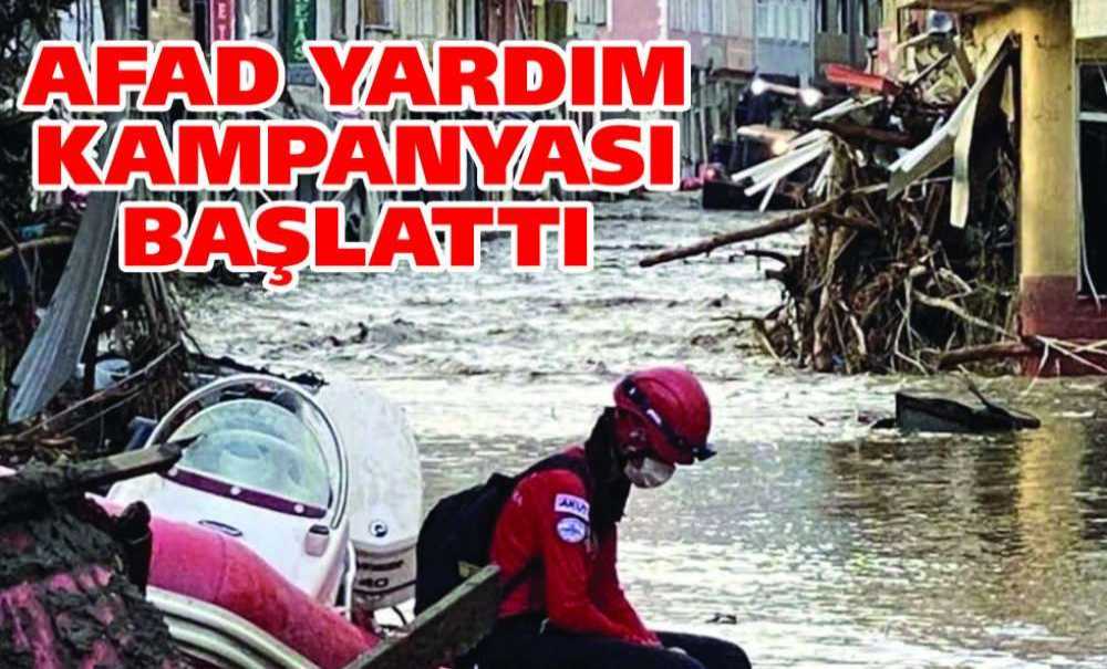 Afad Yardım Kampanyası Başlattı