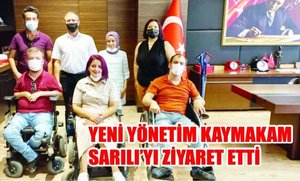 Yeni Yönetim Kaymakam Sarılı'yı Ziyaret Etti
