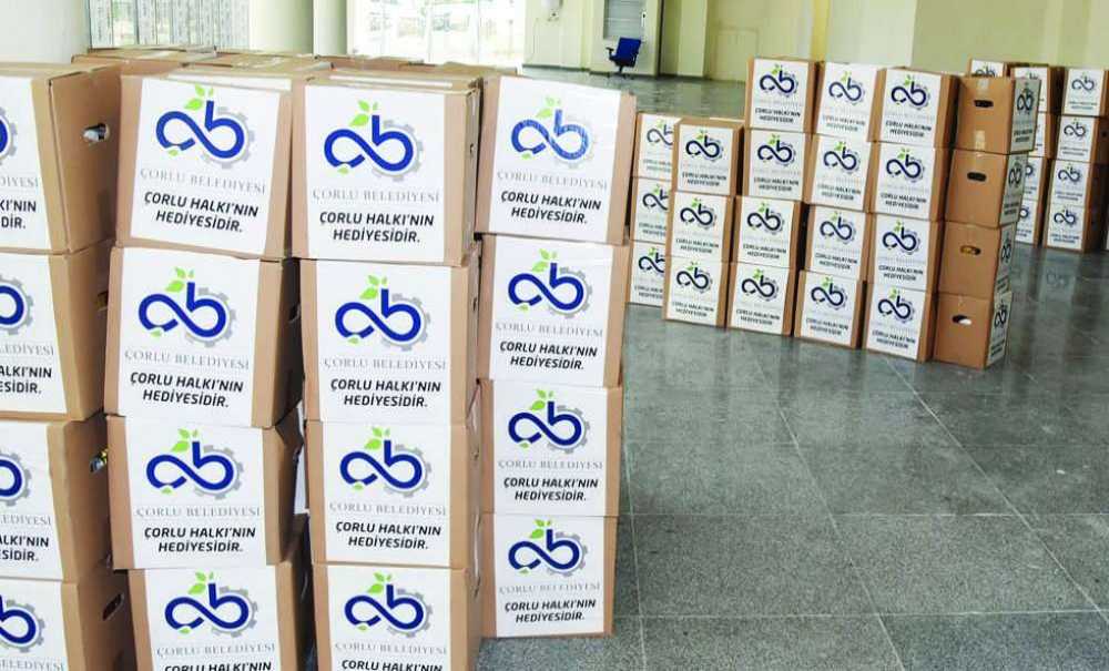 Çorlu Halkı Afetzedelerin Yanında