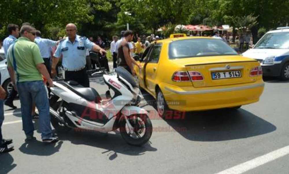 Çorlu Gazetesi Muhabiri Samet Aksoy Kaza Geçirdi