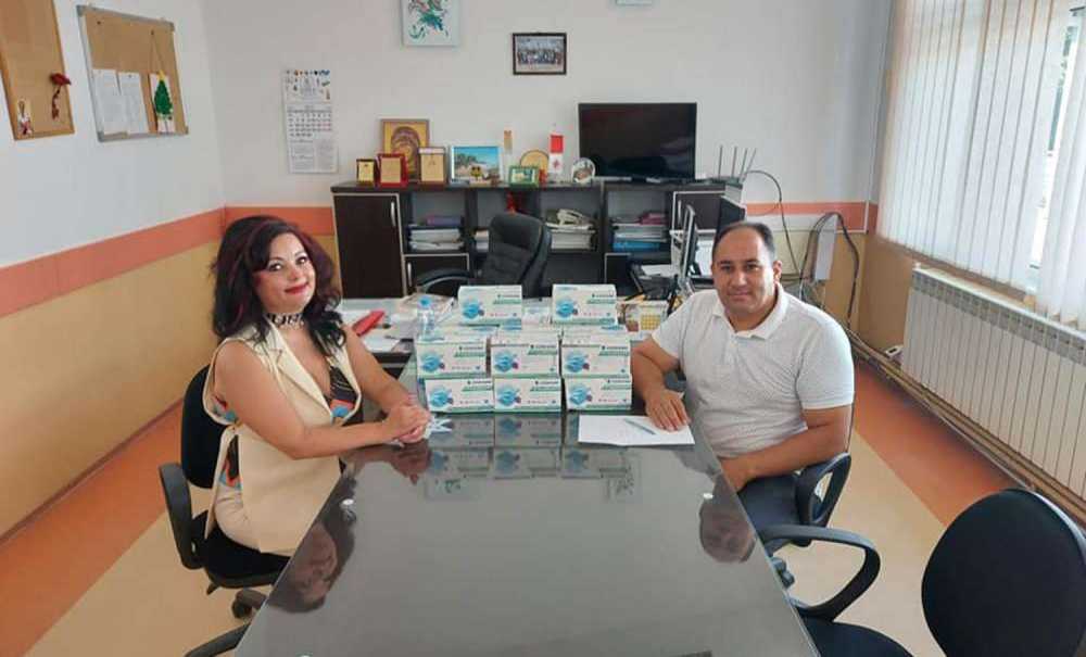 Maskeler Kardeş Şehre Teslim Edildi