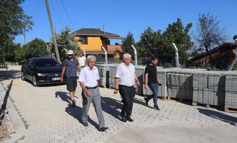 Ergene'de Yol Çalışmaları Aralıksız Devam Ediyor