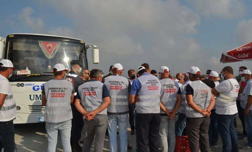 Grevde Olan İşçiler, Yine İsyan Etti!