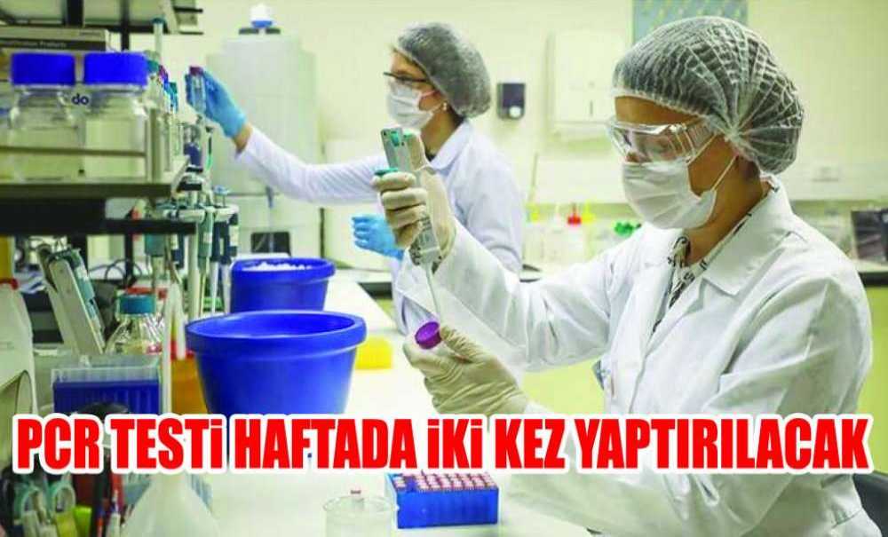 Tekirdağ İl Pandemi Kurulu Açıkladı, Pcr Testi Haftada İki Kez Yaptırılacak