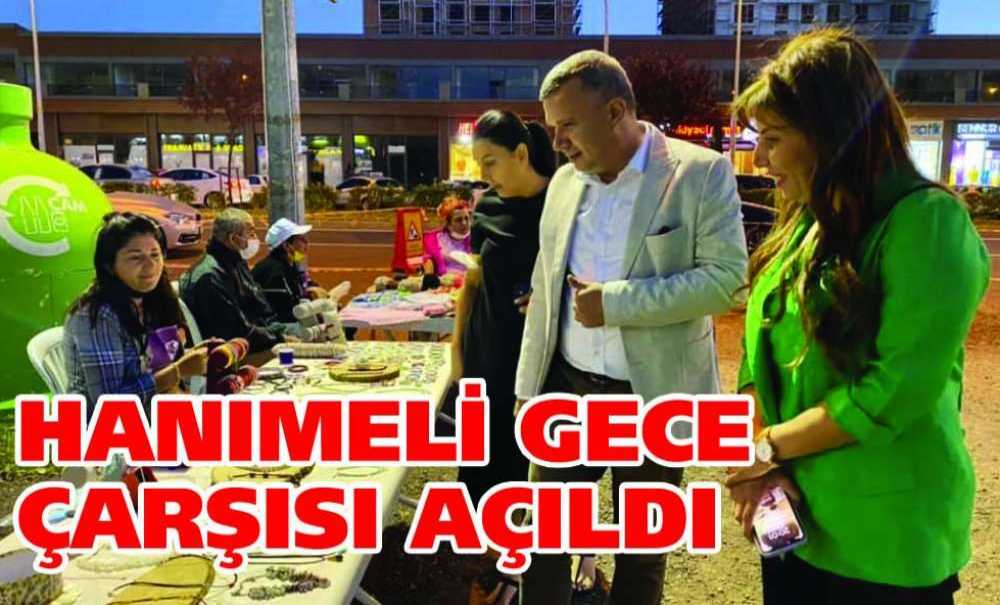Hanımeli Gece Çarşısı Açıldı