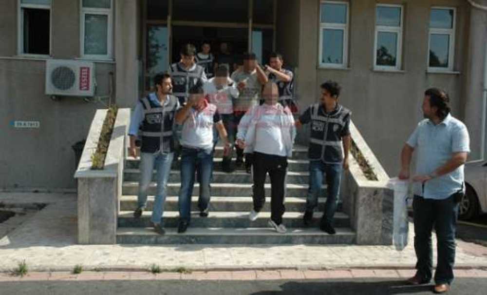 Kaçak Sigara Operasyonunda Gözaltına Alınan 15 Kişi Çorlu Adliyesine Sevk Edildi