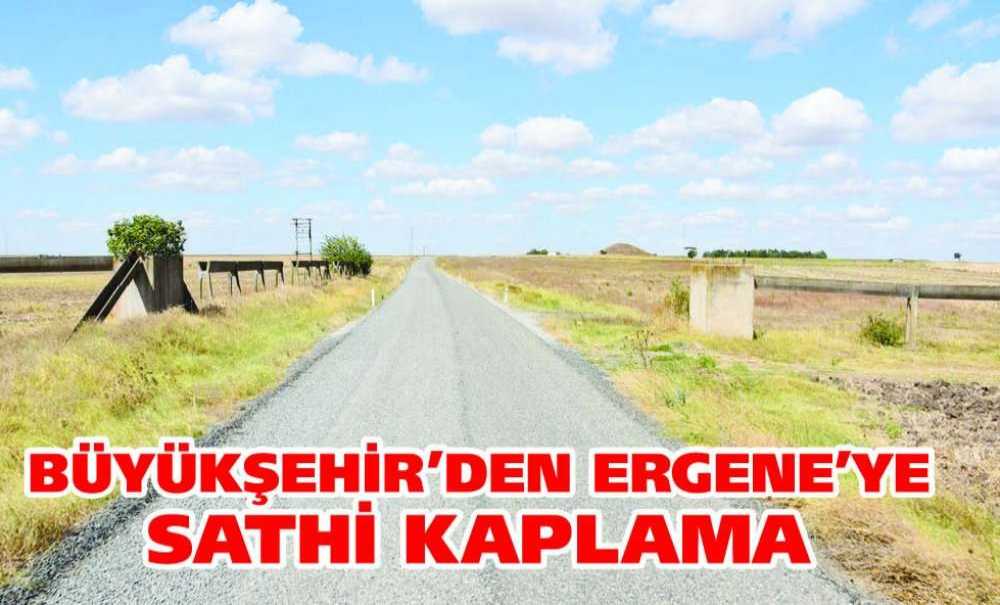 Büyükşehir'den Ergene'ye Sathi Kaplama